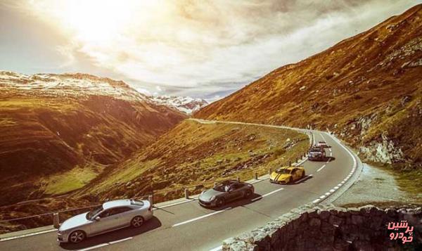 جاده‌های بسیار زیبای اروپایی+تصویر