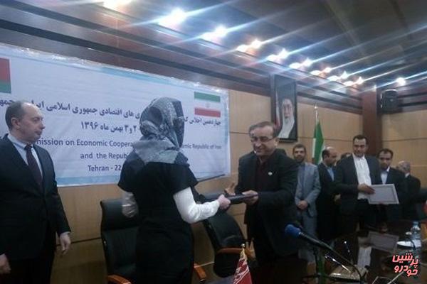 امضای قرارداد تولید اتوبوس‎های برقی بین ایران و بلاروس‬‎