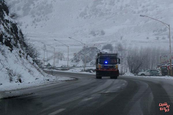 ترافیک سنگین در محور شهریار- تهران