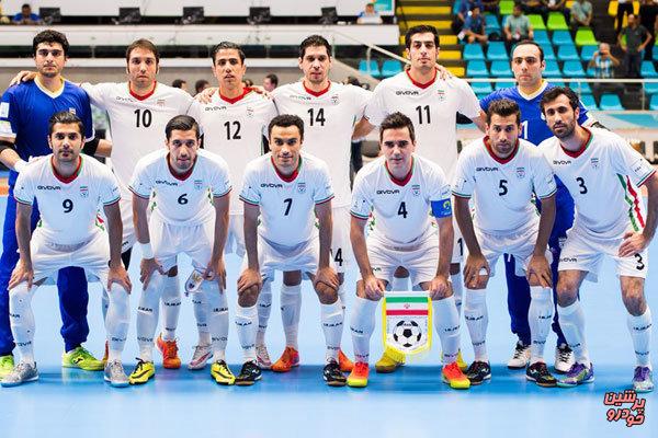 بازگشت تیم ملی فوتسال به ایران