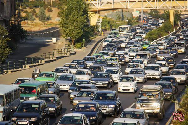 تردد در راههای برون شهری 8.8 درصد کاهش یافت