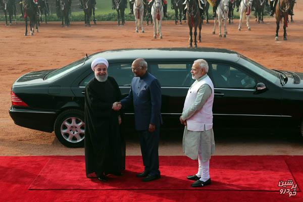 خودروی تشریفات روحانی در هند +تصویر