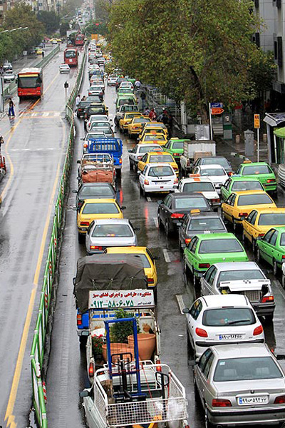 ترافیک سنگین در بزرگراه های پایتخت