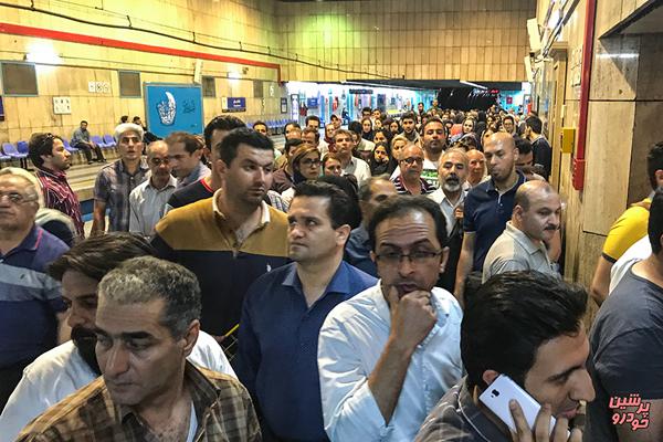 نقص فنی در خط مترو تهران – گلشهر