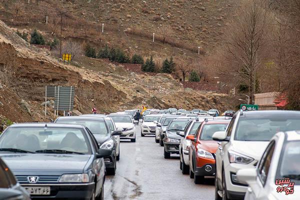 ترافیک در هراز، تهران-کرج و کرج-قزوین