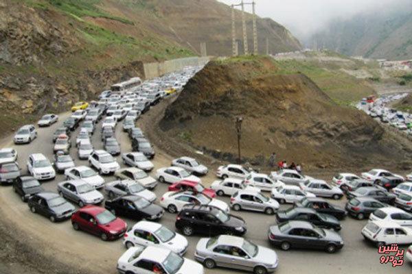 ترافیک سنگین و نیمه سنگین در 9 جاده کشور