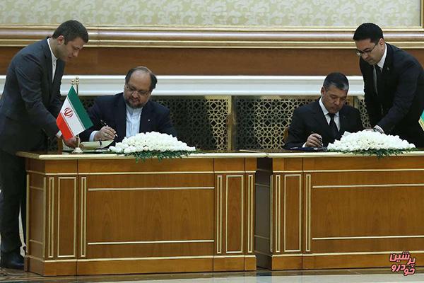 4سند همکاری بین ایران و ترکمنستان امضا شد