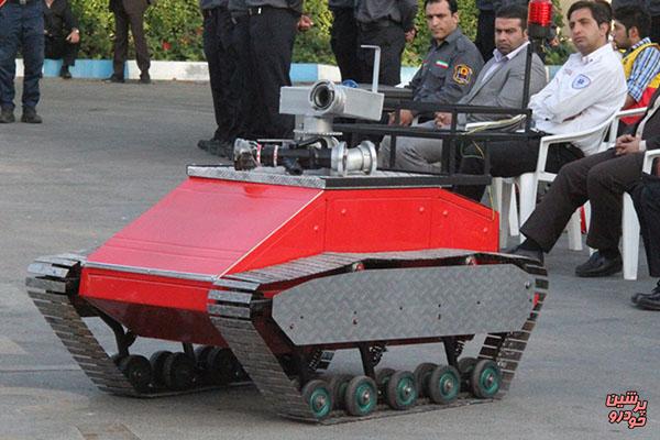 قرارداد دانشگاه در حوزه ربات‌های آتش‌نشان