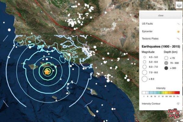 زلزله ۵.۳ ریشتری کالیفرنیا را لرزاند