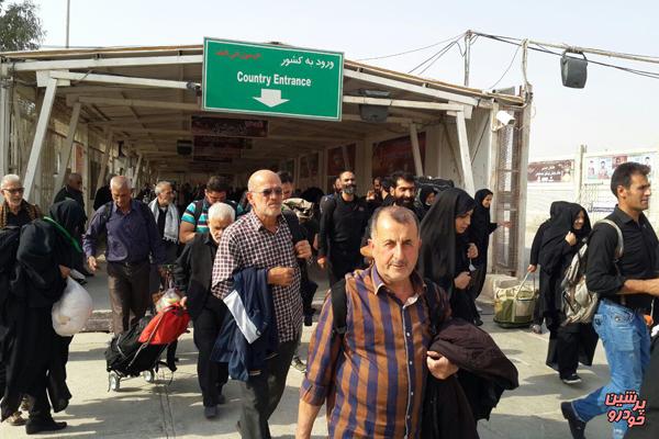 تردد بیش از 300 هزار نفر از پایانه مرزی مهران