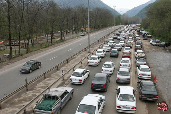محدودیت ترافیکی راه های کشور مورخ 24 فروردین