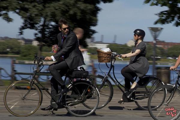 کدام کشورها برای مبارزه آلودگی از دوچرخه استفاده می کنند؟