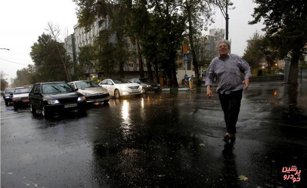 هشدار ترافیکی نسبت به  احتمال بارش باران امروز تهران