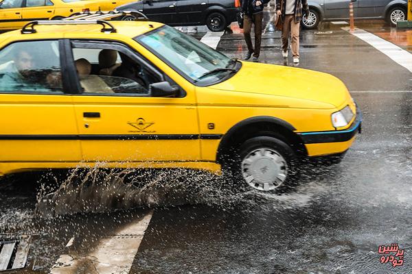 افزایش نرخ کرایه‌ تاکسی در روزهای بارندگی