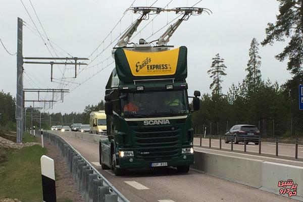 اولین جاده برقی جهان در سوئد