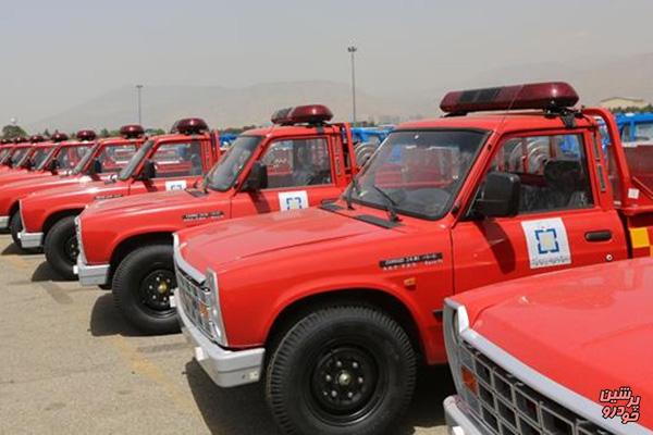 نوسازی ناوگان امداد با وانت های زامیاد