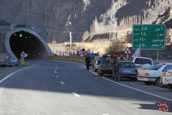 ممنوعیت تردد در جاده هراز