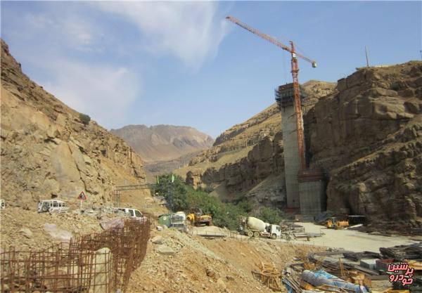 قطعه یک آزادراه تهران-شمال پایان آبان ۹۷ افتتاح می‌شود