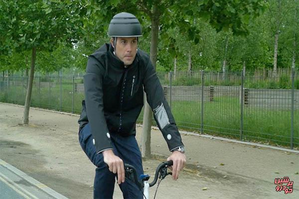 ژاکت هوشمند فورد برای دوچرخه‌سواران
