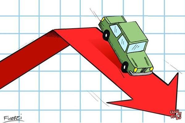 با عرضه خودروهای پلاک شده، شیب کاهش قیمت تند تر می شود
