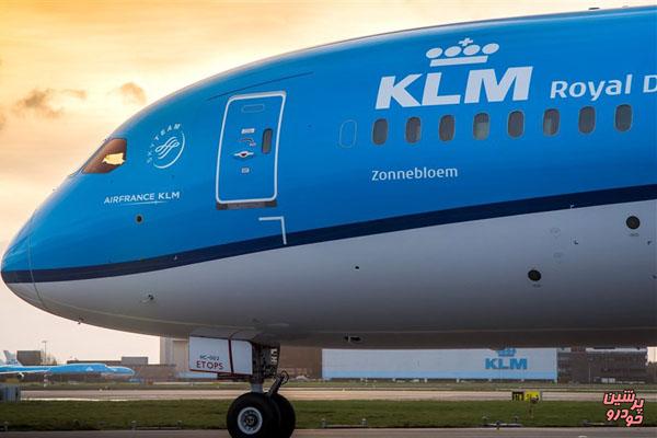 شرکت هواپیمایی KLM هلند از ایران می‌رود