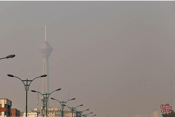 وضعیت هوای تهران در 7 مرداد