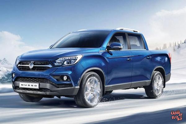 سانگ‌ یانگ نخستین وانت پیکاپ برقی را معرفی می‌کند