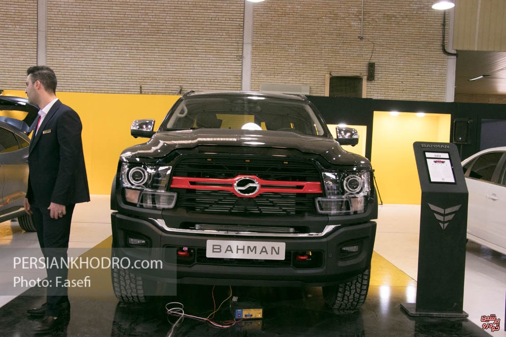 پیکاپ G9 بهمن موتور در نمایشگاه خودرو تبریز
